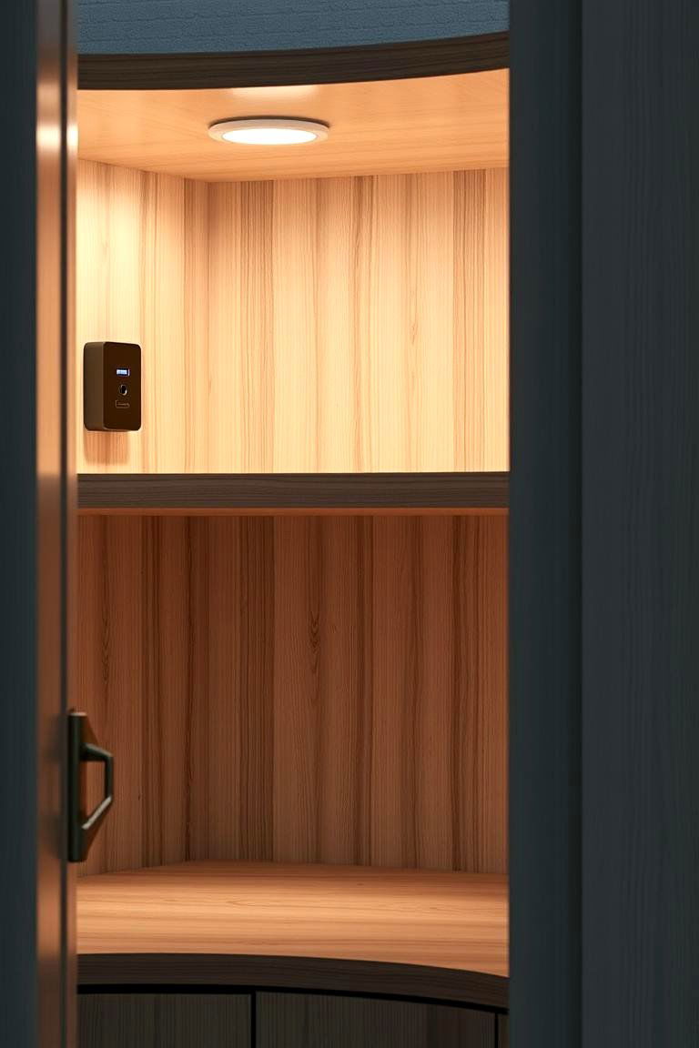 USB Powered Cabinet Lighting - 24 Cabinet Lighting Ideas