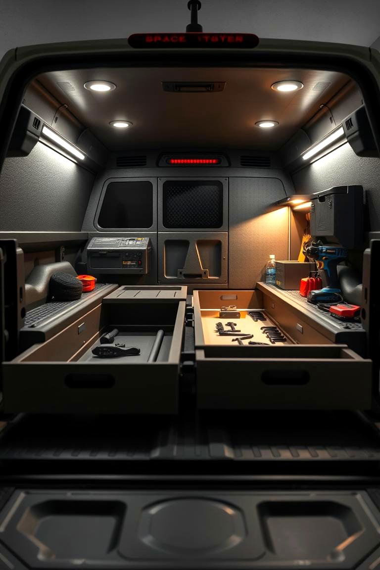 Under Bed Storage Drawers - 24 Truck Bed Storage Ideas