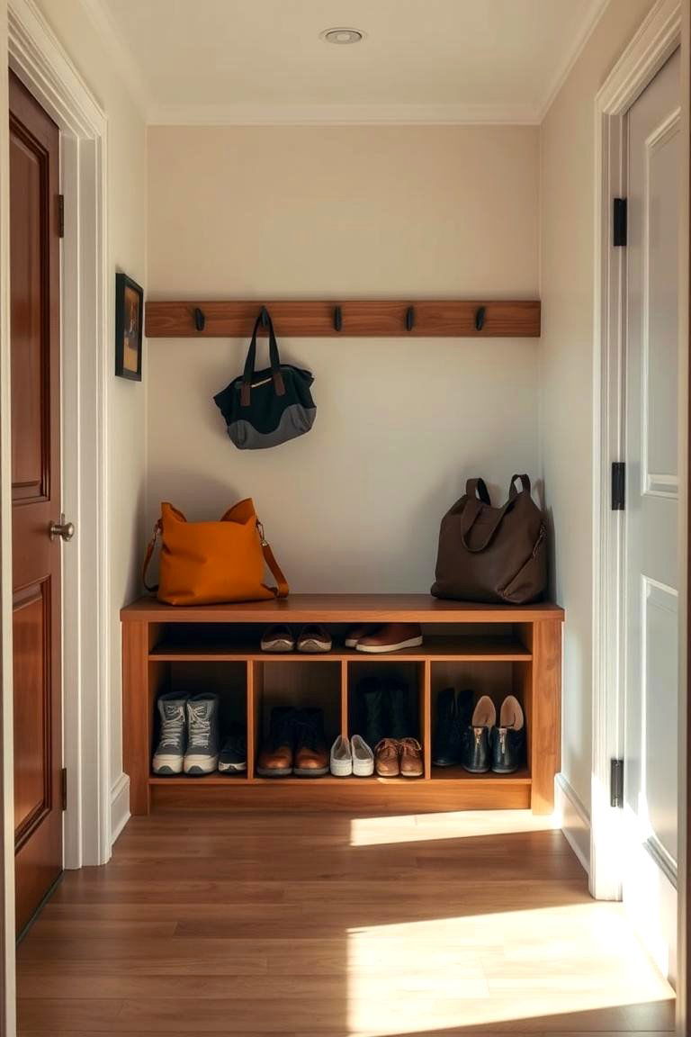 Under Bench Storage - 24 Hallway Storage Ideas
