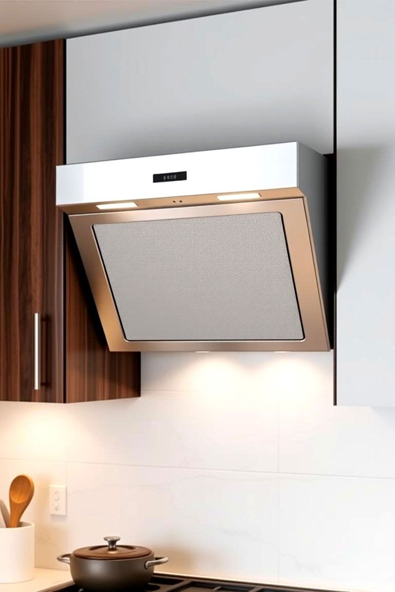 Under Cabinet Compact Range Hood - 24 Range Hood Ideas