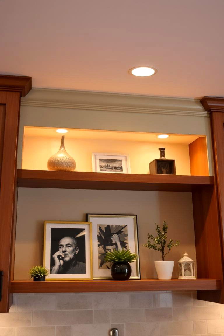 Under Cabinet Decor Soffit - 24 Kitchen Soffit Ideas