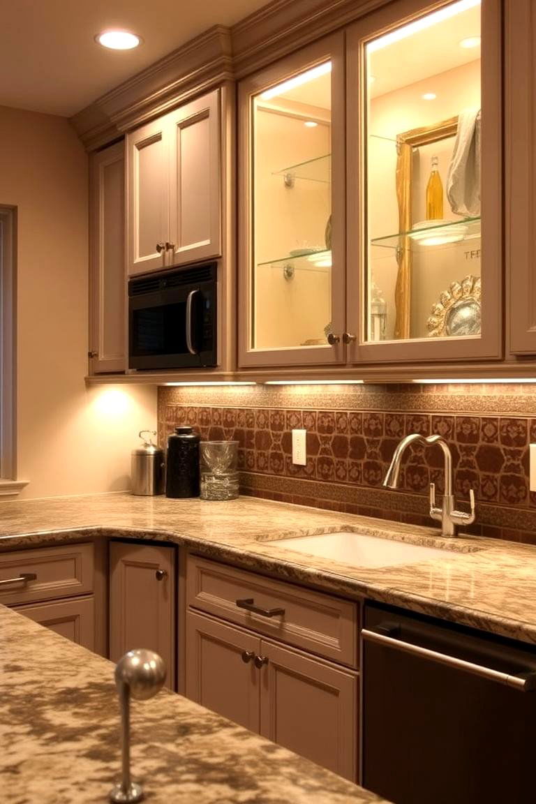 Under Cabinet Lighting - 24 Luxury Kitchen Ideas