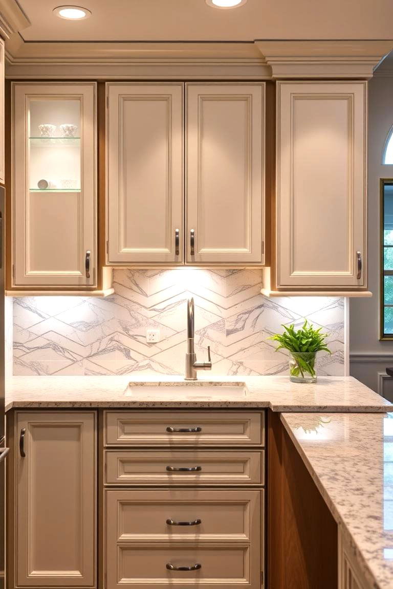 Under Cabinet Lighting Enhancements - 24 Kitchen Remodel Ideas