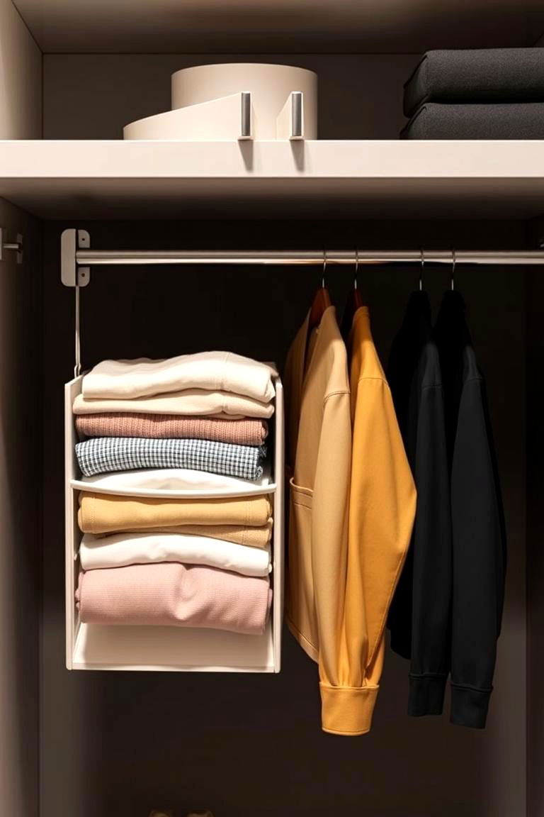 Under Cabinet Organizers - 24 Clothes Storage Ideas