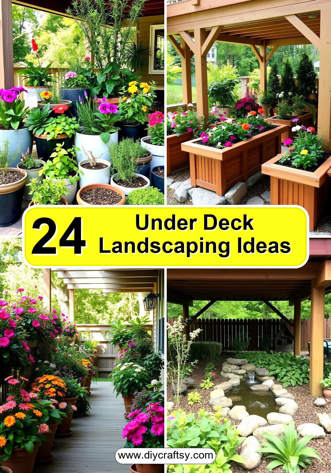Under Deck Landscaping Ideas