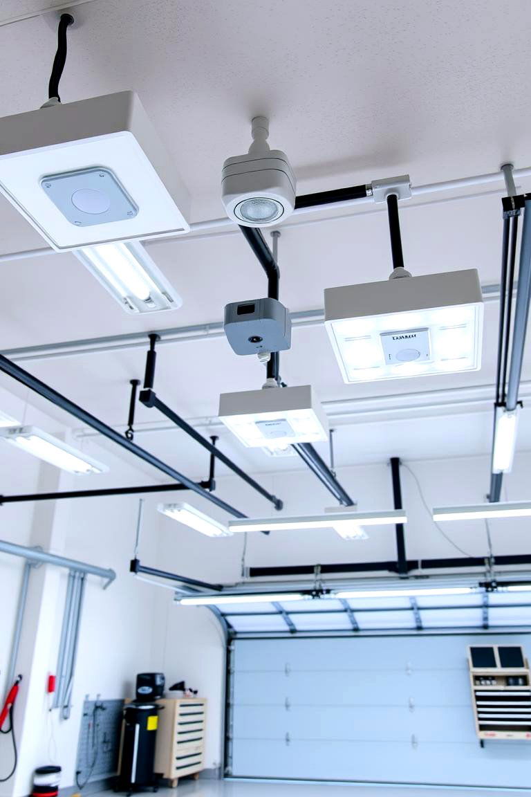 Under Expert Advice Energy Saving Systems Thrive - 24 Garage Lighting Ideas