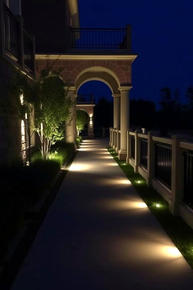 Under Rail Lighting - 24 Covered Patio Lighting Ideas