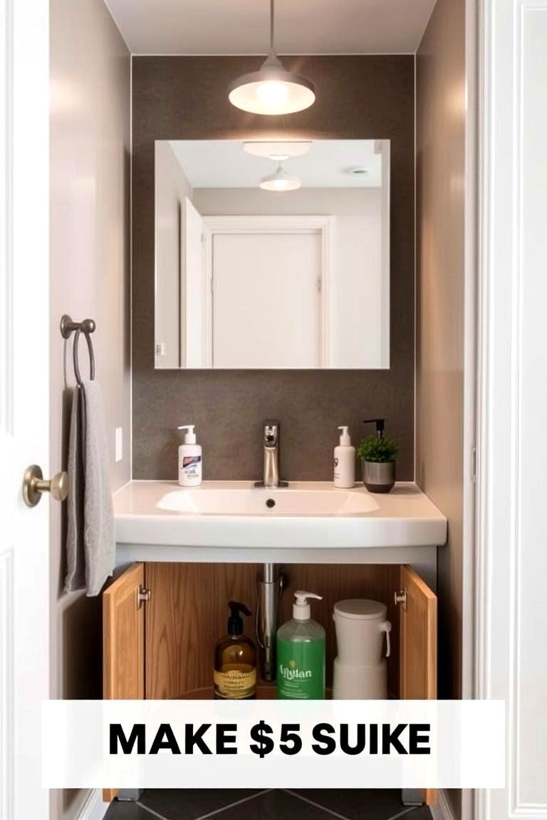 Under Sink Storage Cabinet - 24 Bathroom Cabinet Ideas
