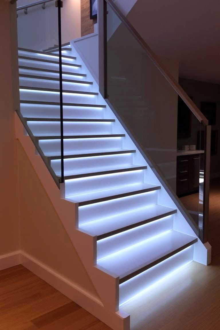 24 Staircase Lighting Ideas For Modern And Safe Homes