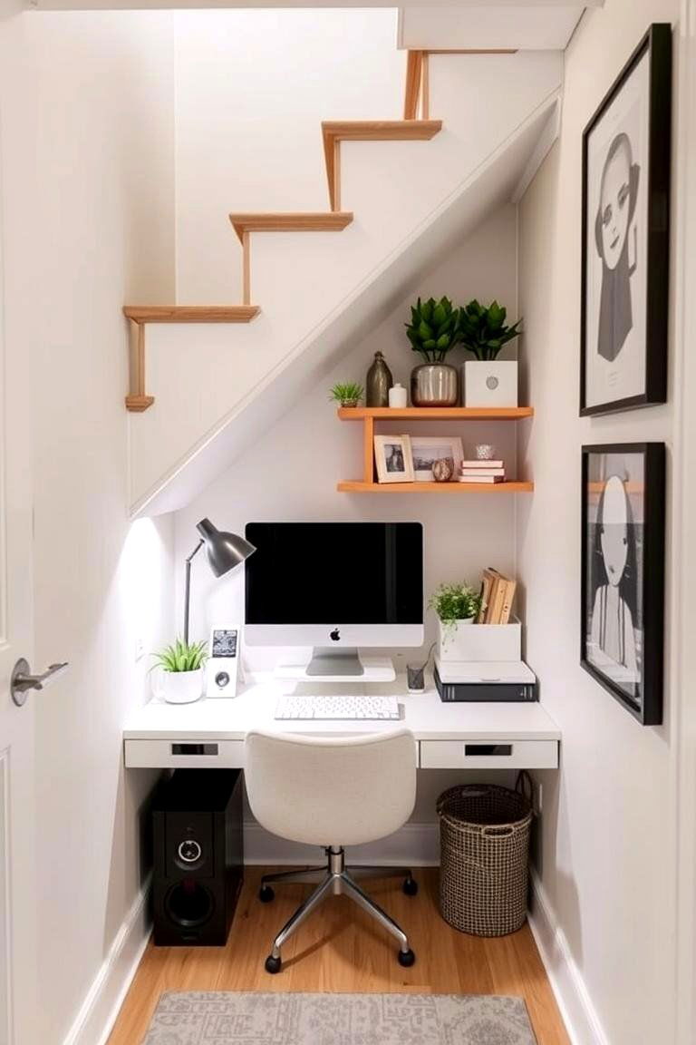 Under Stair Office Nooks - 24 Small Office Ideas
