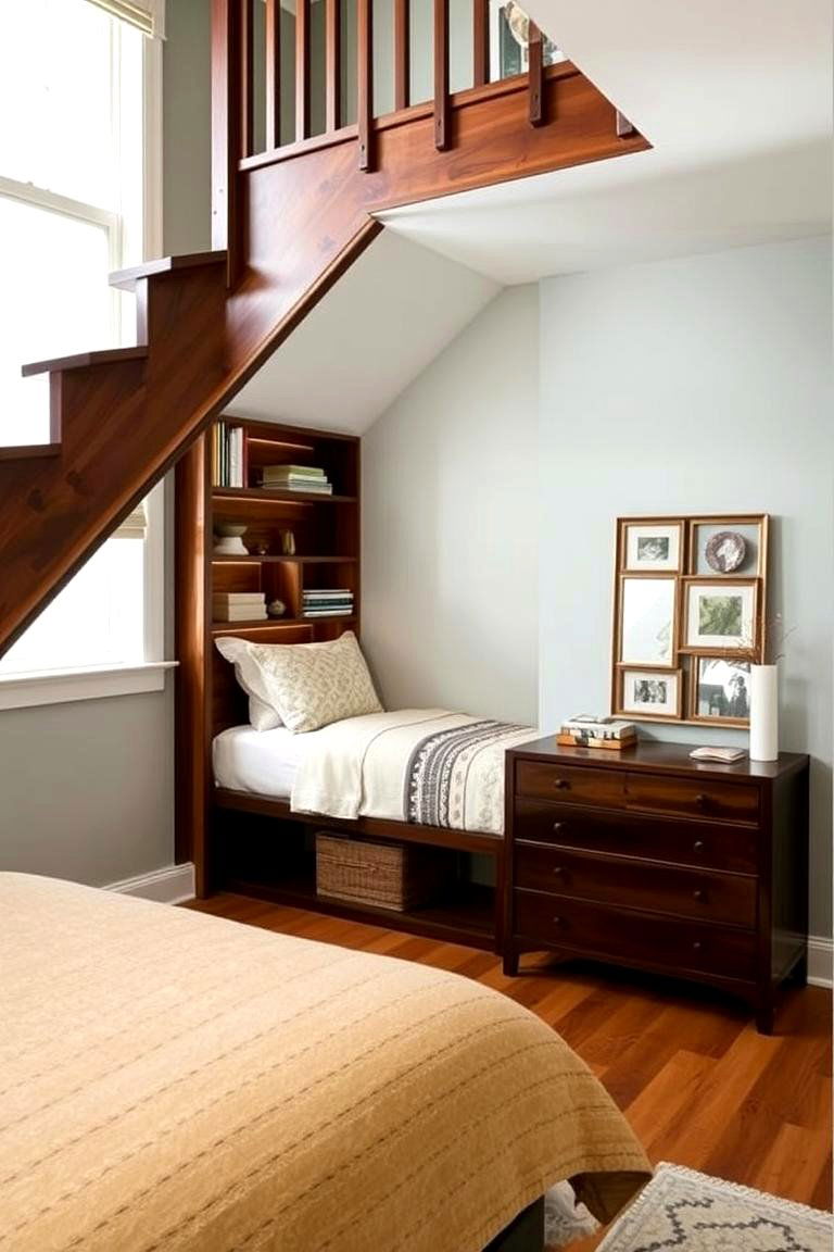 Under Stair Storage Solutions - 24 Small Bedroom Ideas