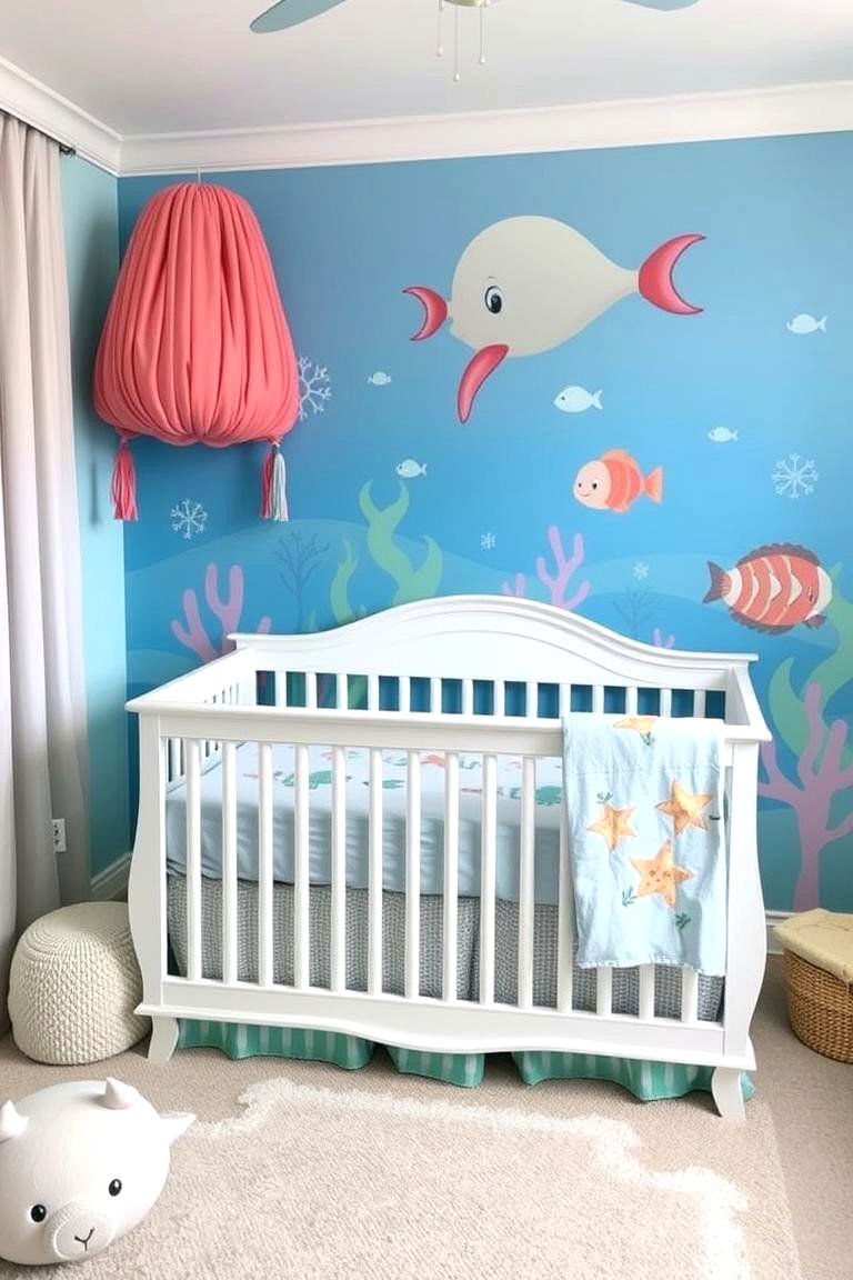 Under the Sea with Ariel - 24 Disney Nursery Ideas