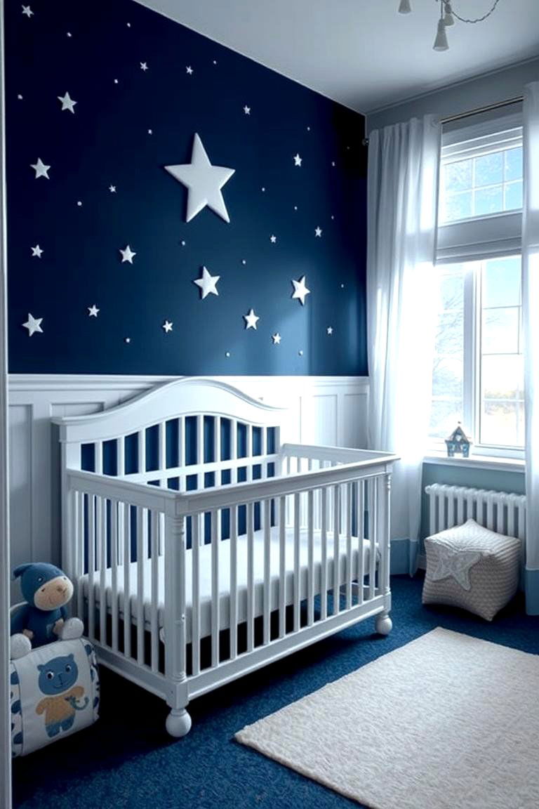 Under the Stars Nursery - 24 Nature Themed Nursery Ideas