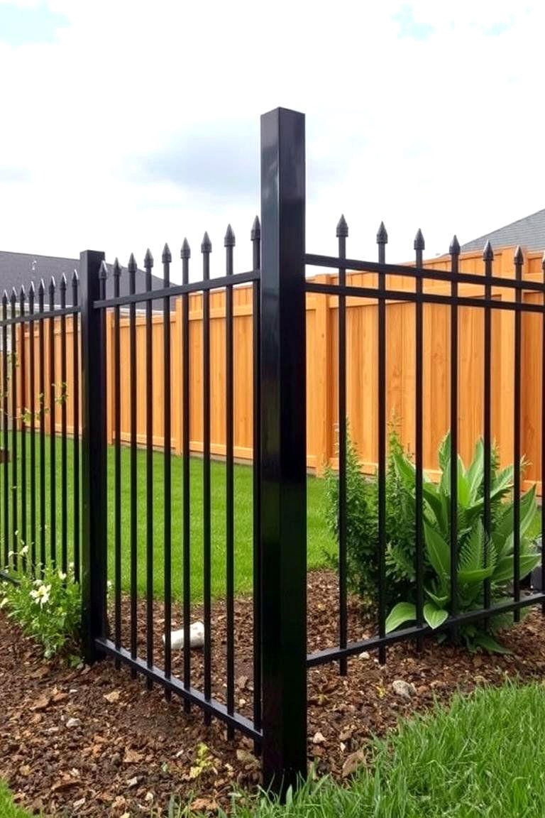 Understanding Durability and Longevity Factors - 24 Metal and Wood Fence