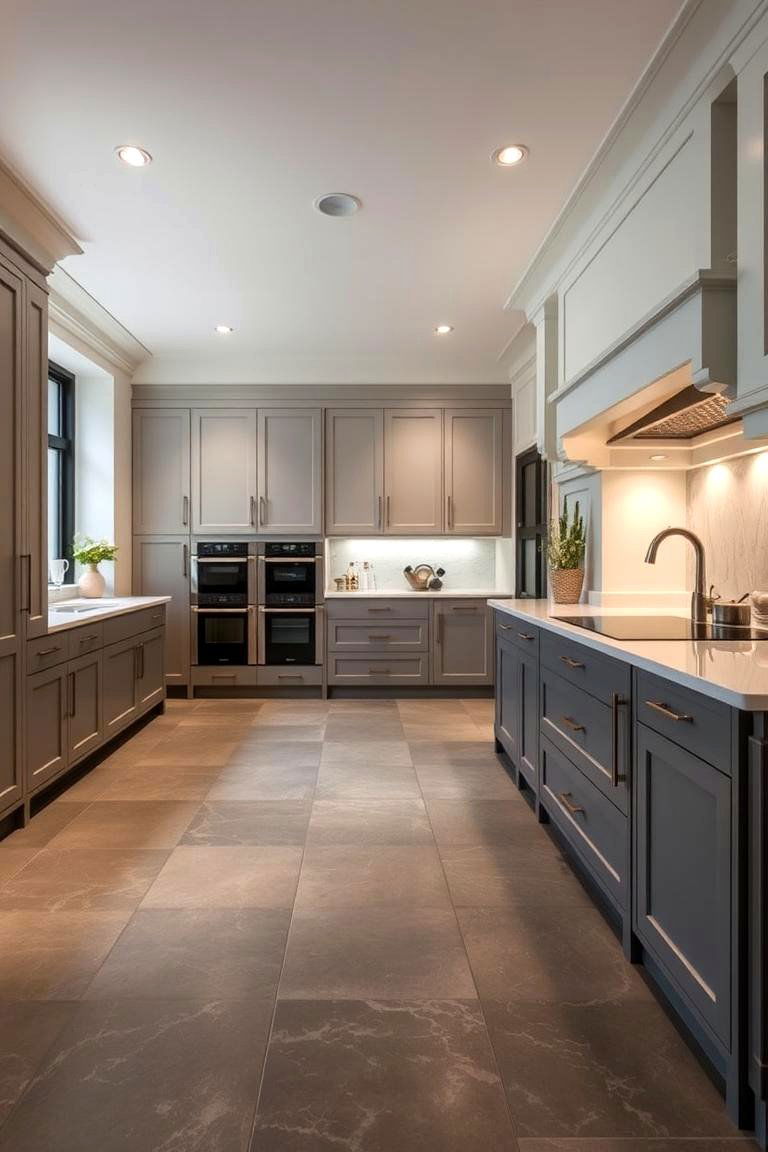 Understated Luxury Statement - 24 Kitchens With Slate Floors