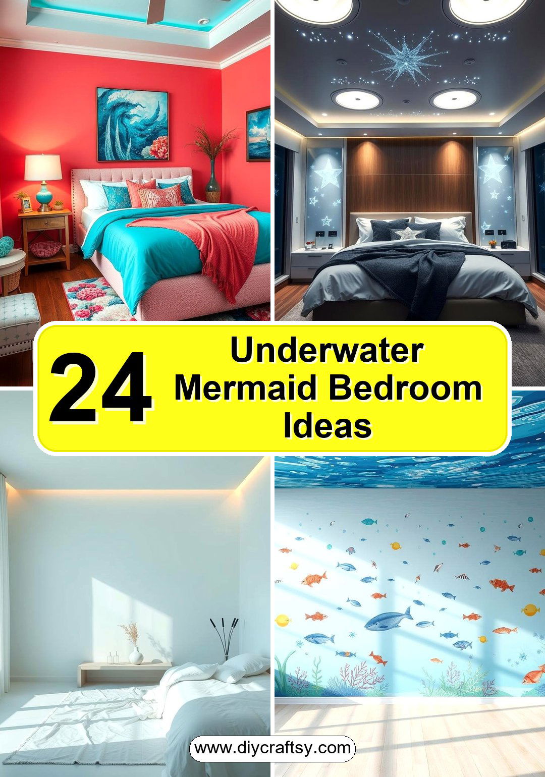 Underwater Mermaid Bedroom Ideas