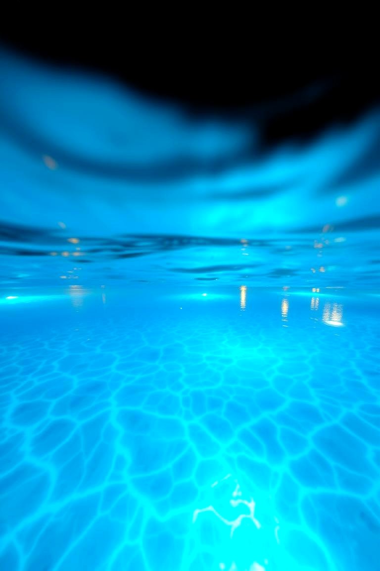 Underwater Pool Lights - 24 Pool Decor Ideas