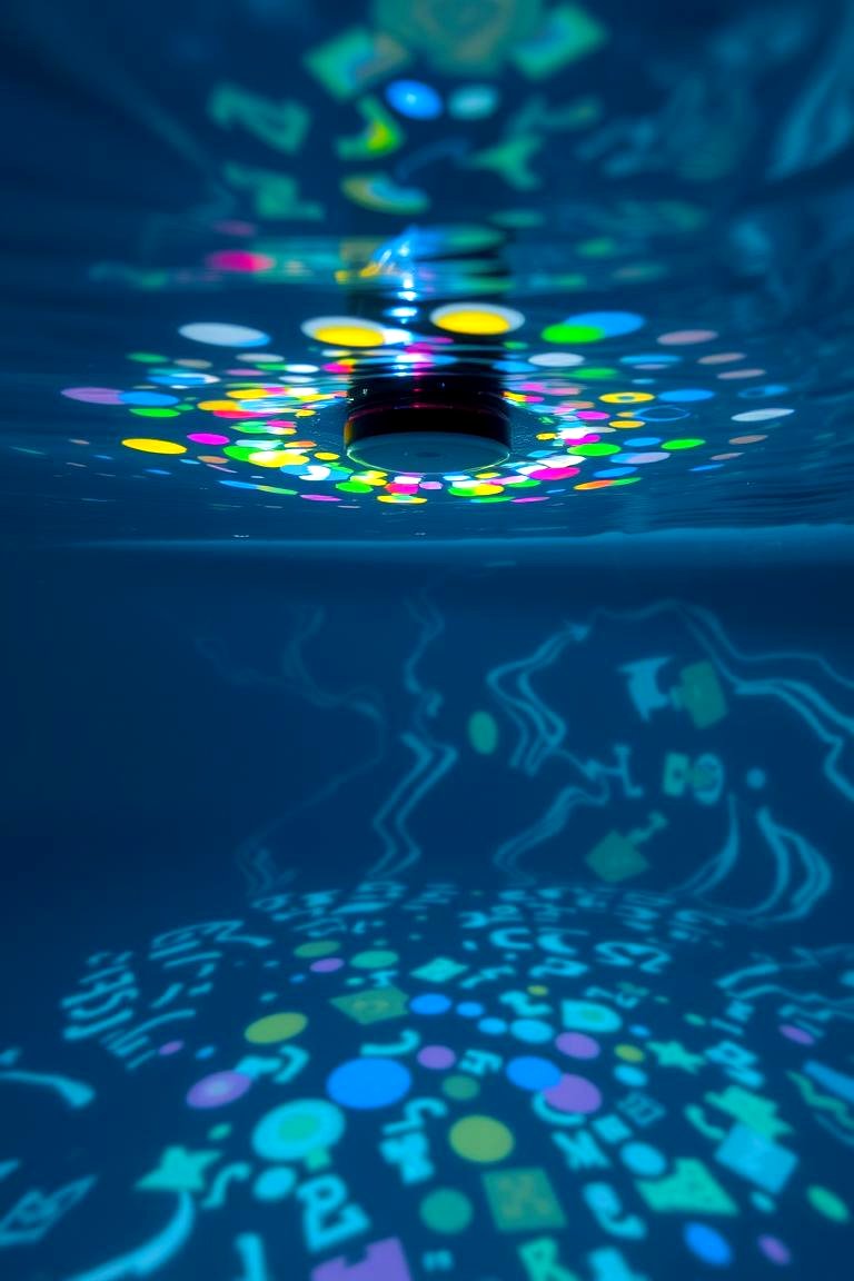 Underwater Projector Lights - 24 Pool Lighting Ideas