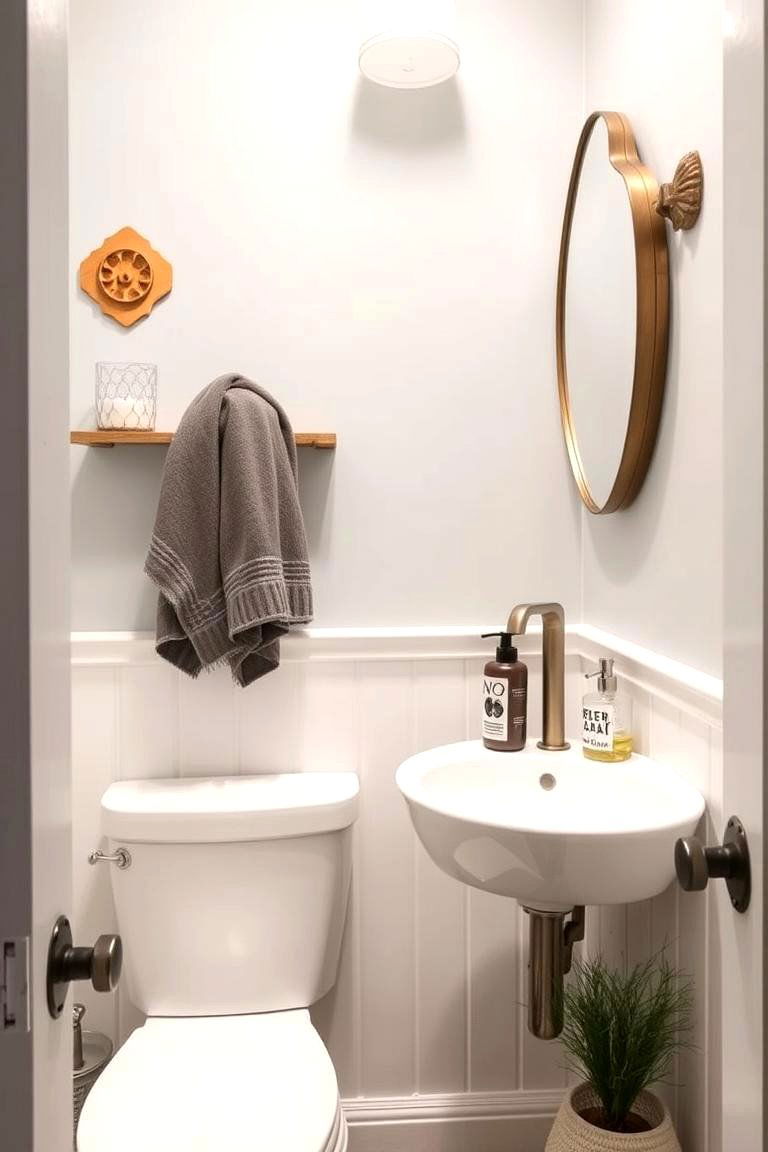 Unique Accessories for Personalized Charm - 24 Small Powder Room Ideas