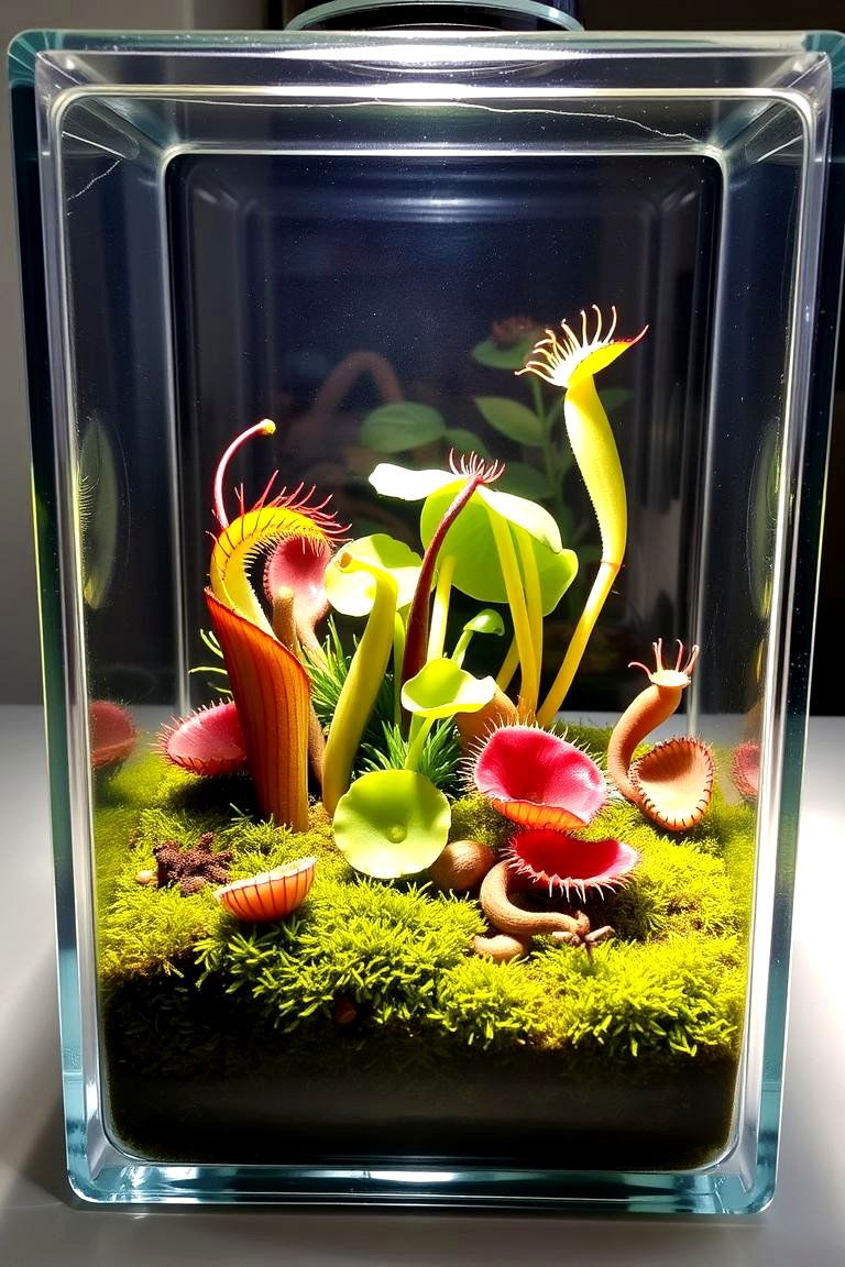 Unique Carnivorous Plant Terrarium - 24 Terrarium Ideas