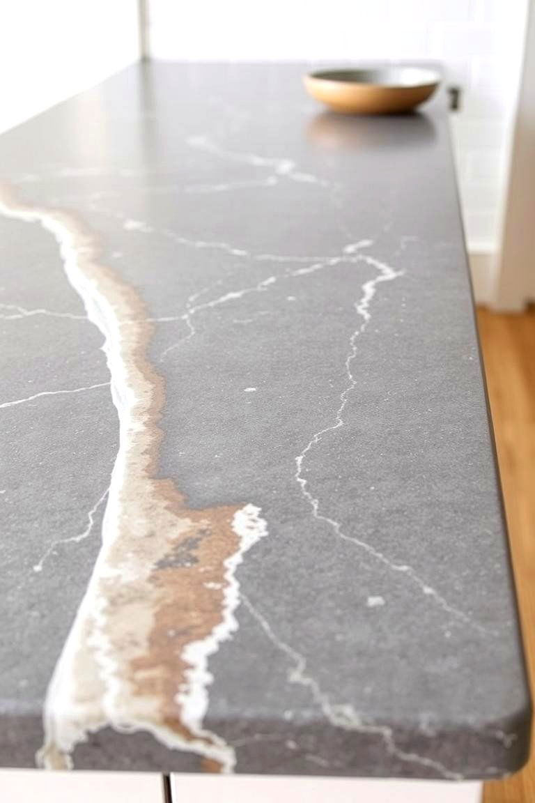 Unique Craftsmanship and Hand Finished Details - 24 Soapstone Kitchen Countertops