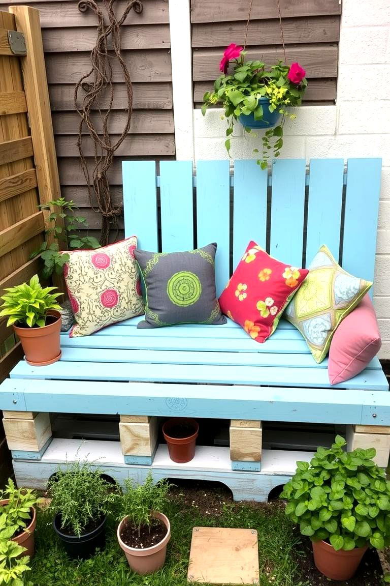Unique Pallet Furniture - 24 Garden Seating Ideas