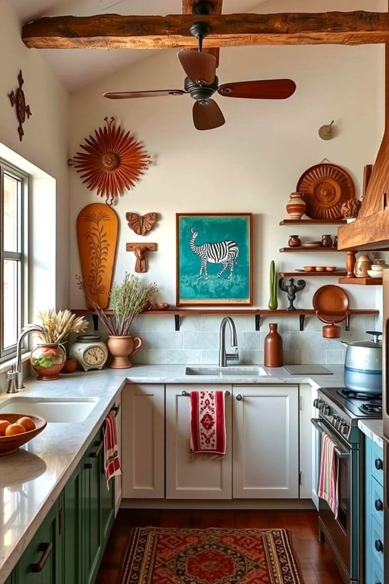 Unique Southwest Inspired Accents - 24 Southwestern Kitchen Ideas