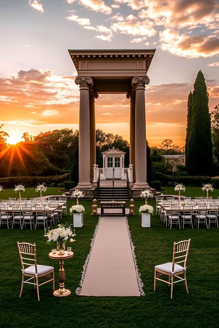 Unique Wedding Venues - 24 Glamorous Wedding Ideas