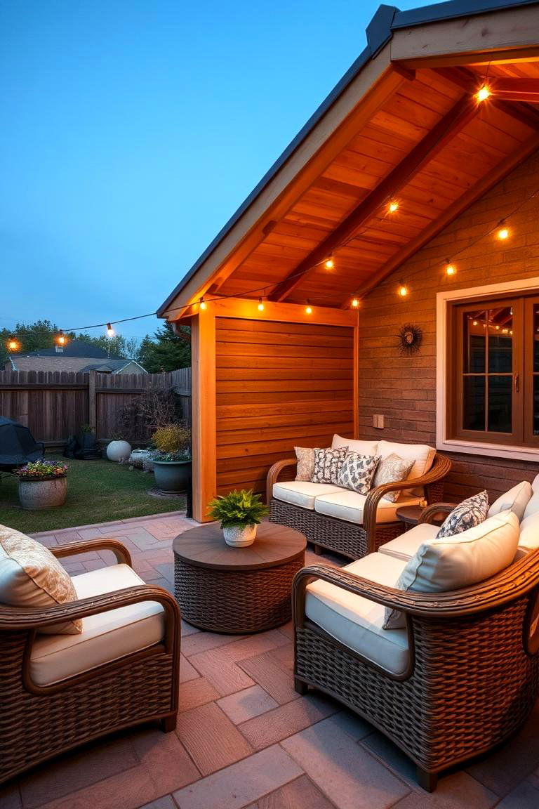 Unwind and Relax in an Outdoor Lounge Retreat - 24 Garden Shed Ideas