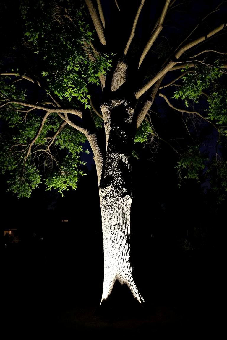 Up Lighting for Architectural Drama - 24 Backyard Lighting Ideas
