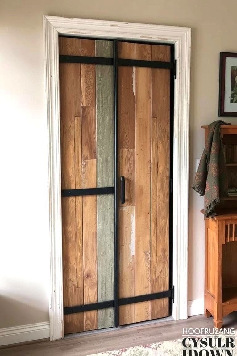 Upcycled Creative Doors - 24 closet door ideas