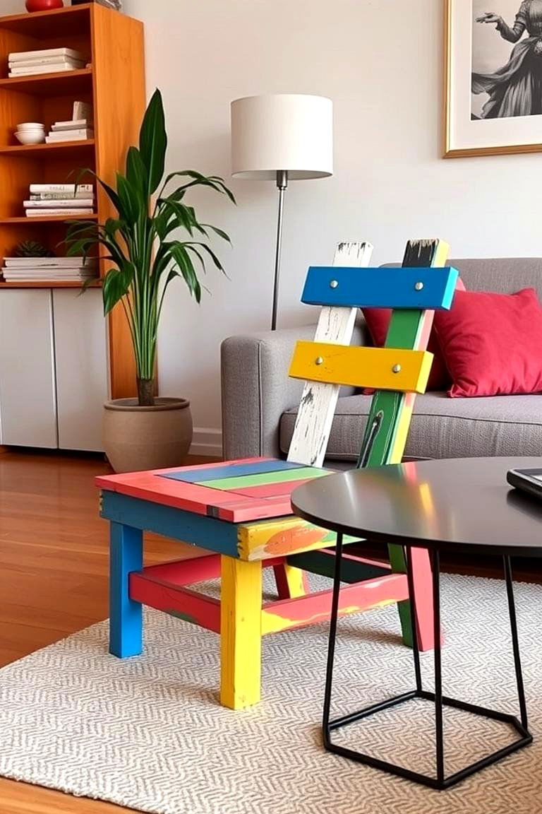 Upcycled Furniture - 24 Eclectic Interior Design Ideas