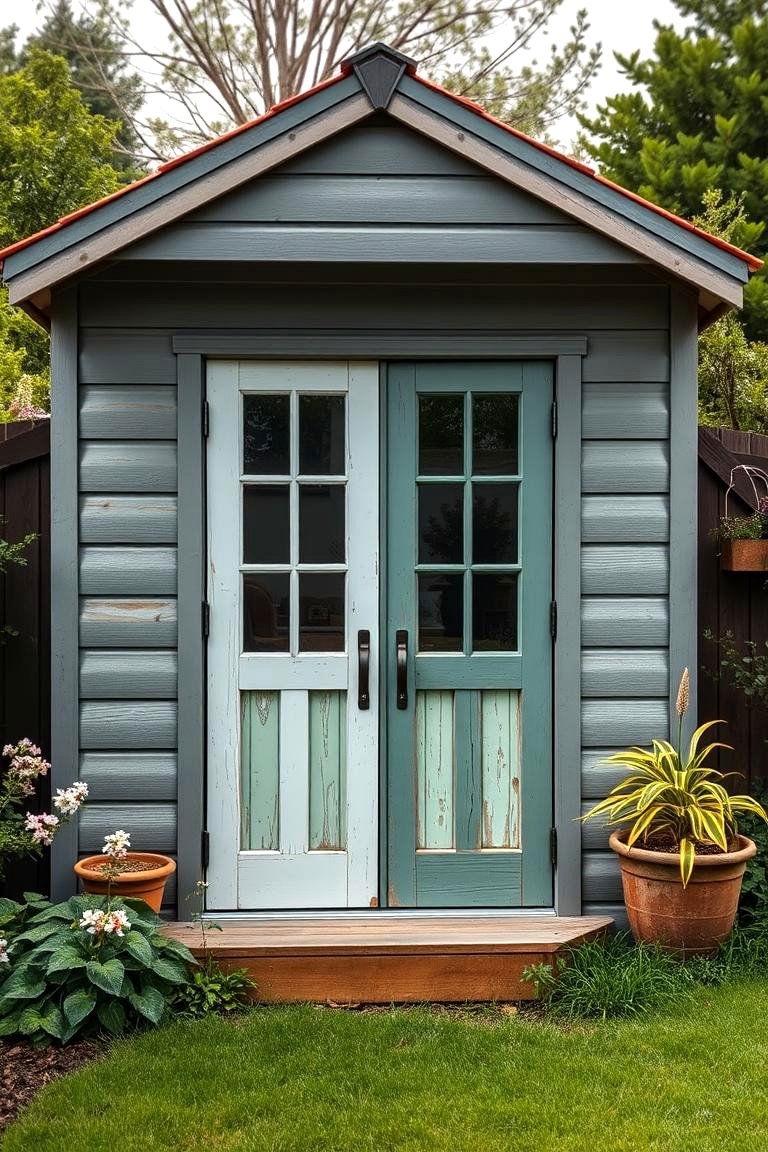 Upcycled Patio Doors - 24 Patio Door Ideas