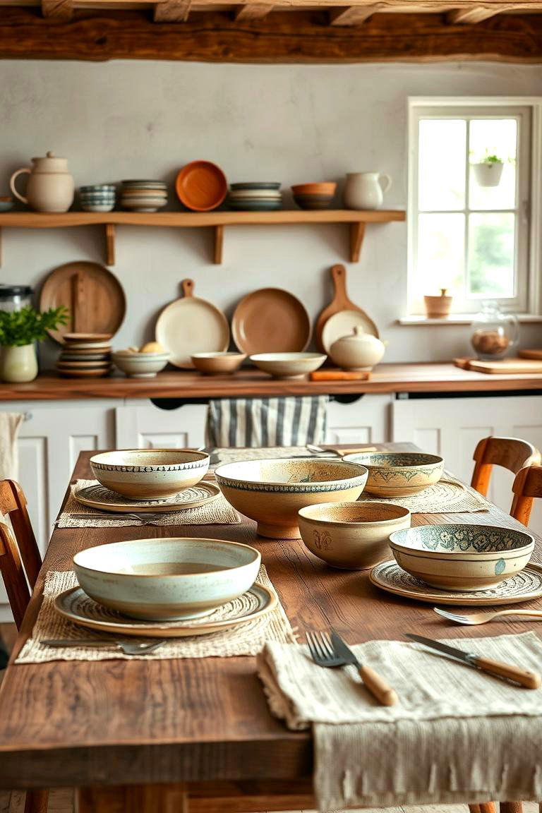Upcycled or Repurposed Items - 24 Organic Kitchen Design Ideas