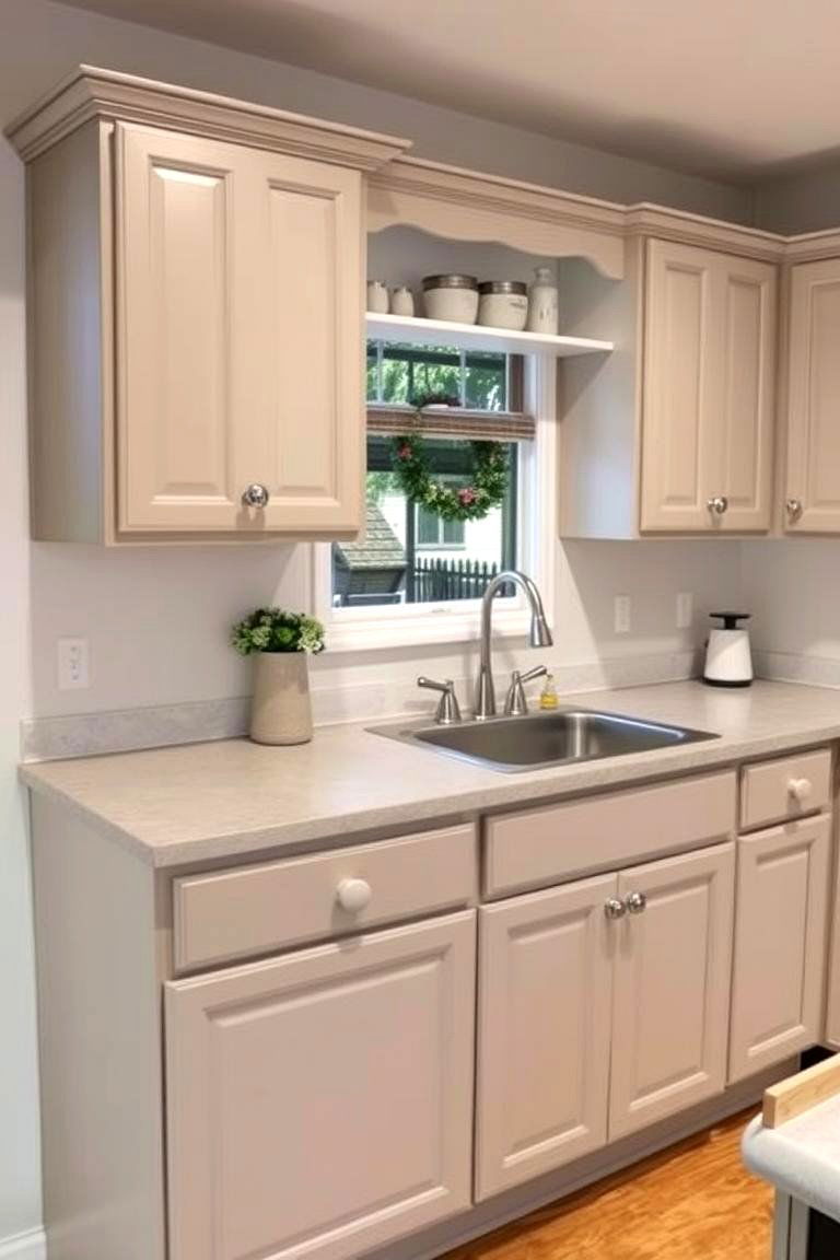 Updating Oak Cabinets with Paint - 24 Painting Kitchen Cabinet Ideas