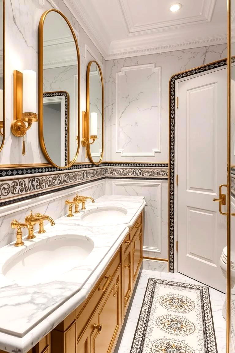 Upgrade Your Bathroom with High End Finishes - 24 Apartment Bathroom Ideas