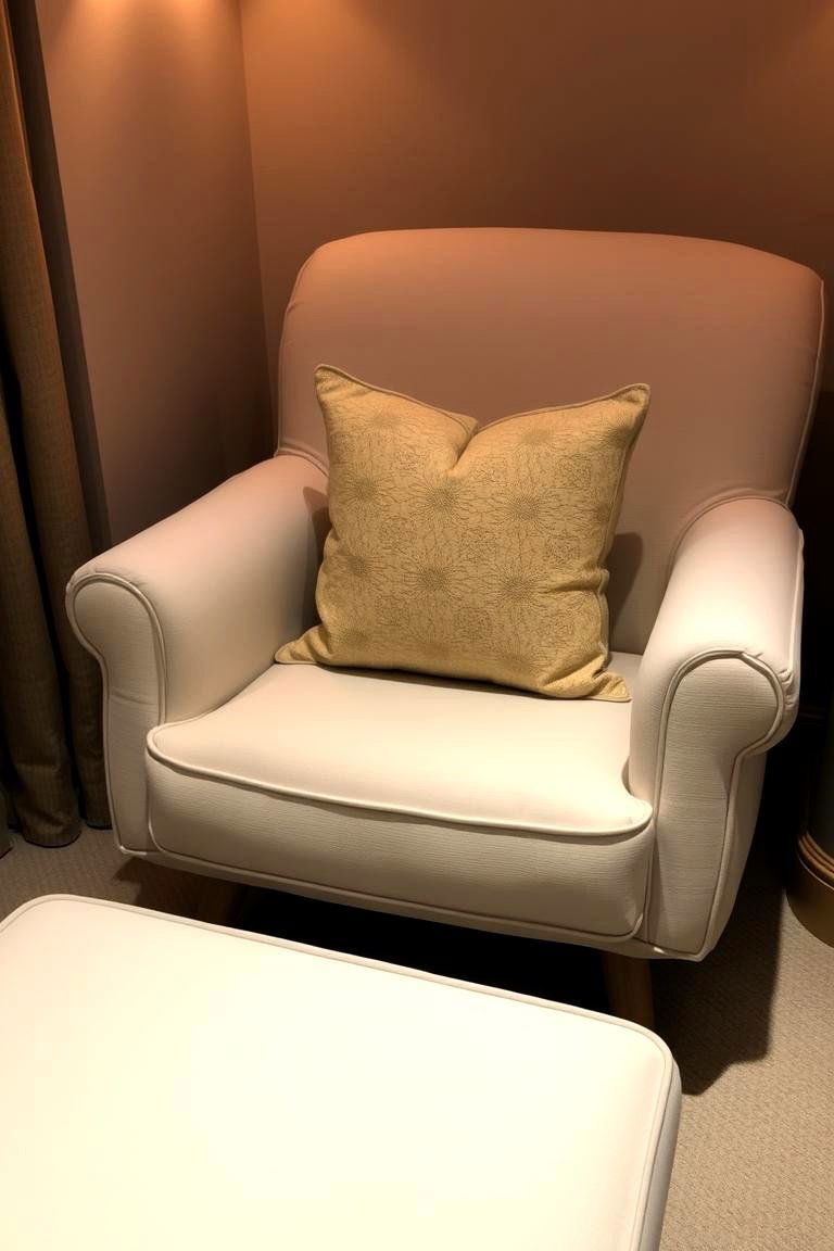 Upholstered Armchair for Comfort and Style - 24 Bedroom Chair Ideas