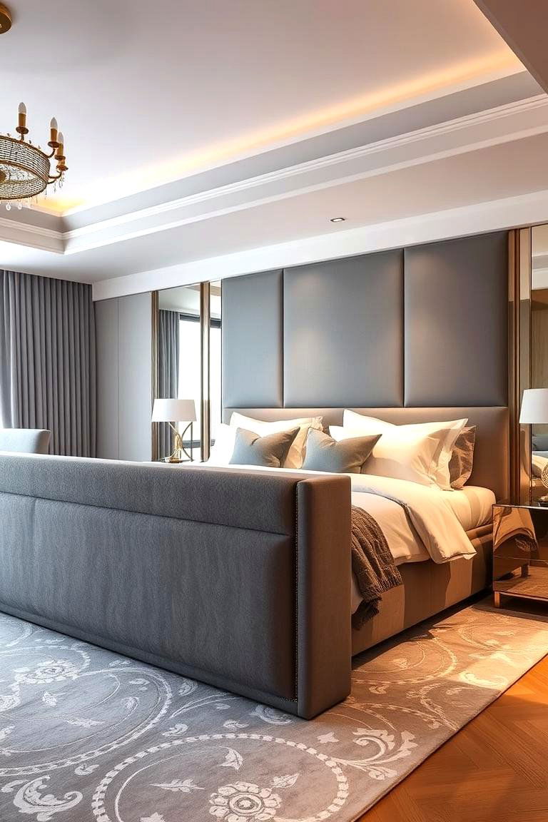 Upholstered Half Wall - 24 Half Wall Ideas