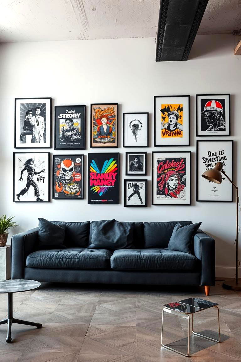 Urban Art Wall Gallery - 24 Hypebeast Room Decor Ideas