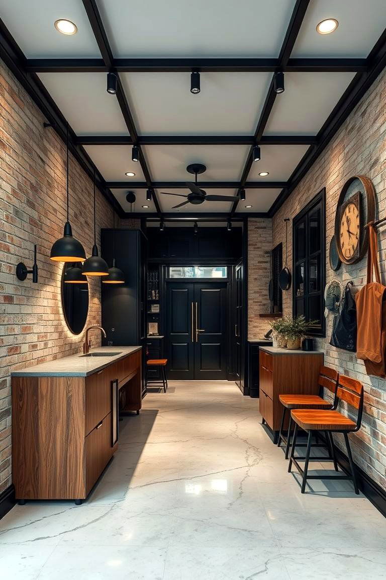 Urban Black Sophistication - 24 Black Trim Interiors