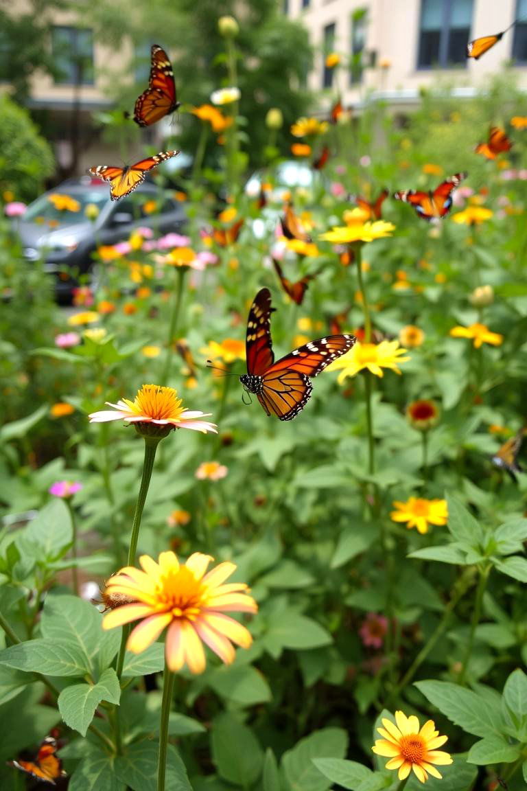 Urban Butterfly Garden - 24 Urban Garden Ideas