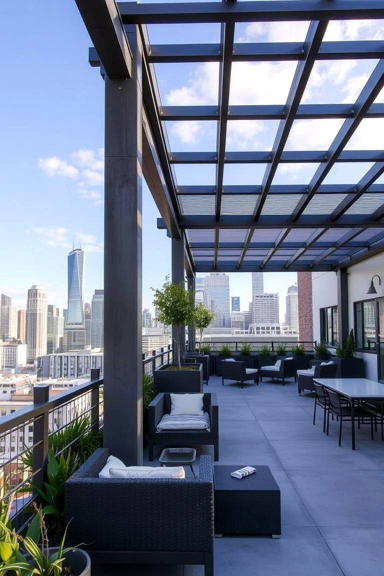 Urban Chic Escape - 24 Patio With a Pergola Ideas
