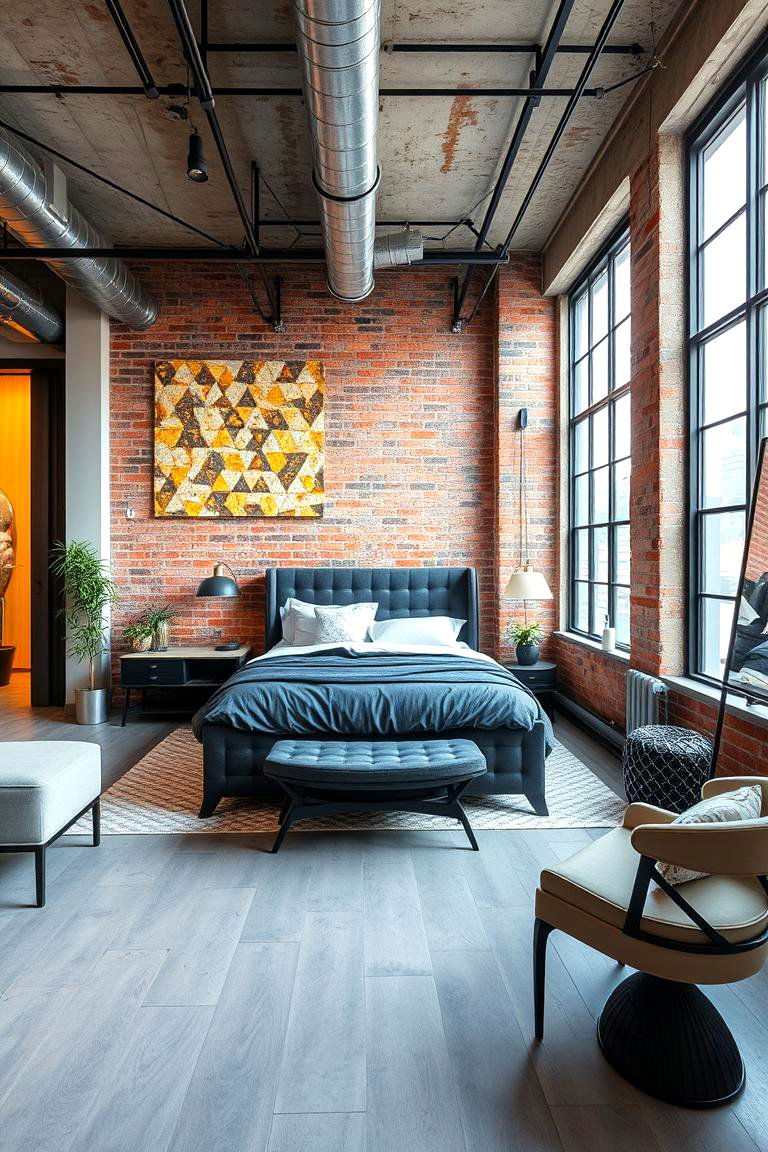Urban Chic Sanctuary - 24 Primary Bedroom Ideas