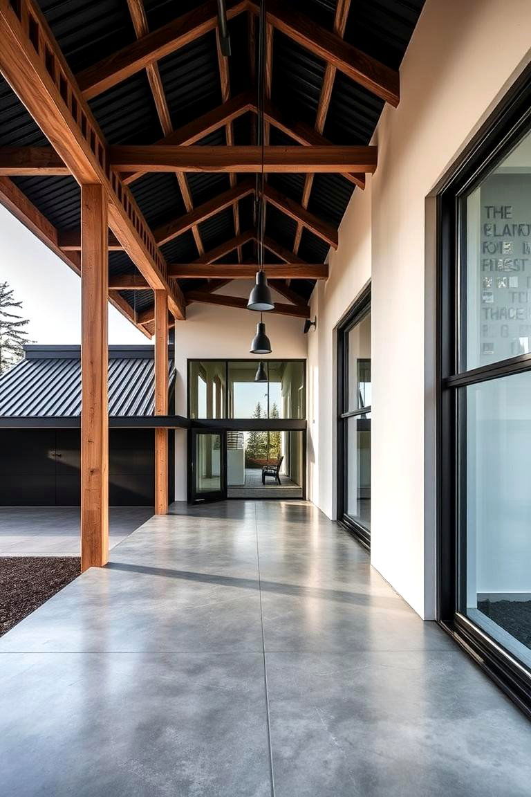 Urban Chic with Industrial Flair - 24 houses with black roofs