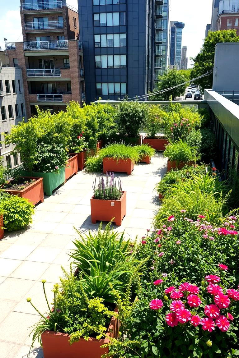Urban Garden Oasis - 24 Rooftop Deck Ideas