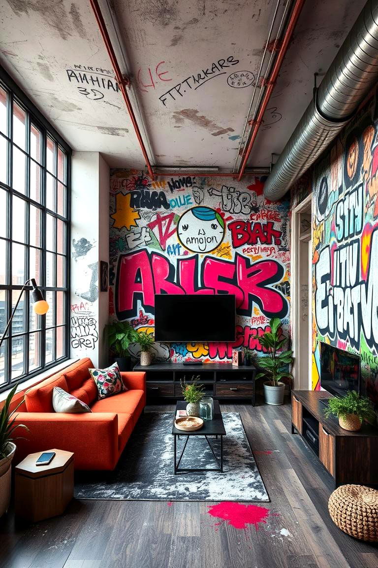 Urban Graffiti Energy - 24 Wallpaper Ideas