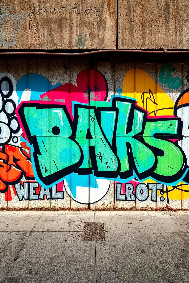 Urban Graffiti Style Art - 24 Wall Decor Ideas