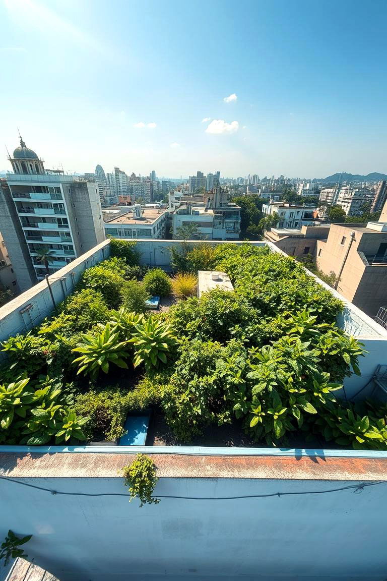 Urban Heat Island Mitigation via Lush Roofscapes - 24 Houses With Green Roofs