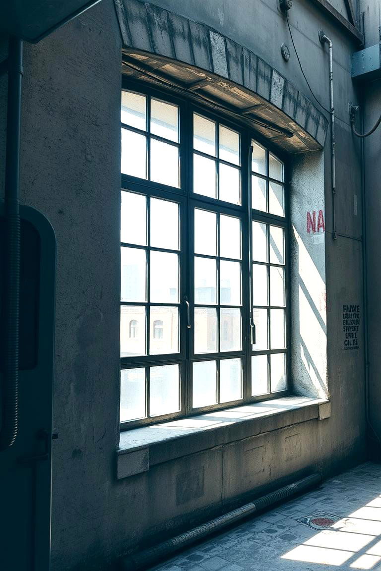 Urban Industrial Edge - 24 Kitchen Bay Window Ideas