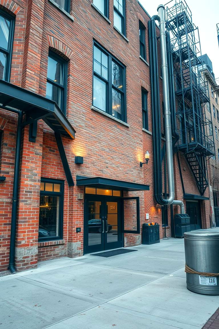 Urban Industrial Loft Style - 24 Aesthetic House Exterior Ideas